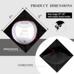 Adjustable Graduation Cap with 2024-2025 Tassel