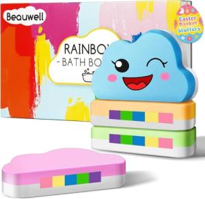 Rainbow Bath Bombs Gift Set for Kids