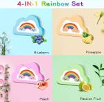 Rainbow Bath Bombs Gift Set for Kids