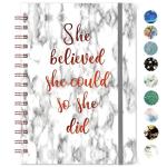 Frasukis College Ruled Spiral Notebook - 8.5" x 6.4