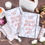 Frasukis College Ruled Spiral Notebook - 8.5" x 6.4