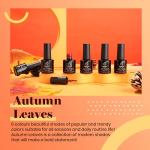 Fall Gel Nail Polish Set - 6 Autumn Colors