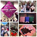 Unisex Black Matte Graduation Cap