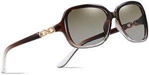 Retro Square Polarized Sunglasses for Women