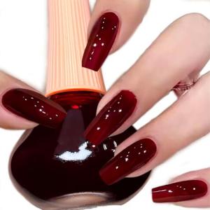 Cherry Red Quick Dry Nail Polish, 12ml