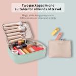 Green Travel Makeup and Toiletry Bag for All