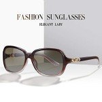 Retro Square Polarized Sunglasses for Women