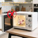 Cute Glass Coffee Mug for Mom and Girlfriend