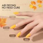 Morovan Quick Dry Nail Polish Set - 0.25 oz