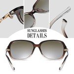 Retro Square Polarized Sunglasses for Women