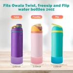 Silicone Bottle Boot for Owala Flasks - 2 Pack