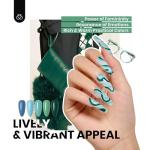 25 Color Gel Nail Polish Set for Summer Fun