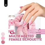 25 Color Gel Nail Polish Set for Summer Fun