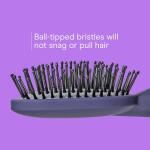 Conair Velvet Touch Detangling Travel Hairbrush