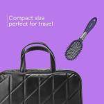 Conair Velvet Touch Detangling Travel Hairbrush