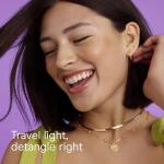 Conair Velvet Touch Detangling Travel Hairbrush