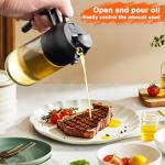2 in 1 Glass Oil Sprayer & Dispenser, 470ml