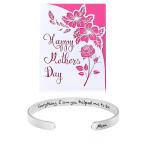 Engraved Gratitude Bracelet for Mom's Special Days