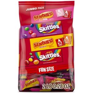 Skittles and Starburst Assorted Candy Variety Pack