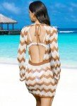 Trifabricy Swimsuit Coverup for Women - Sexy Crochet Beach Cover Ups for Women, Women's Swimsuit Beach Cover Up Bikini Summer Bathing Suit Swimwear Knit Beach Dress