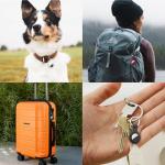 Silicone AirTag Keychain Holders - 4 Pack