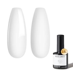 Modelones 15 ML White Gel Nail Polish