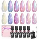 Beetles Shimmer Pearl Gel Nail Polish Set