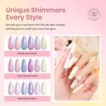Beetles Shimmer Pearl Gel Nail Polish Set