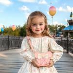 Pink Mini Mouse Bow Purse for Toddler Girls