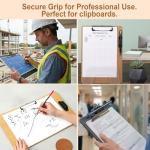 10-Pack Adhesive Pencil Holders for Desk Use