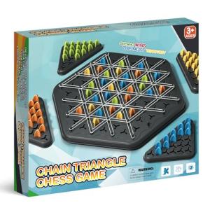 Triangle Chain Chess Game for Family Fun