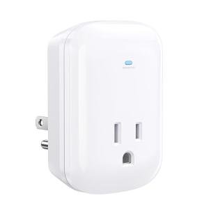 [ETL Listed] Cable Matters 1350 Joules, 1875W Single Outlet Surge Protector for TV, PC, Xbox, PS5, Refrigerator, Treadmill (500V Clamping Voltage Wall Surge Protector/Mini Surge Protector) in White