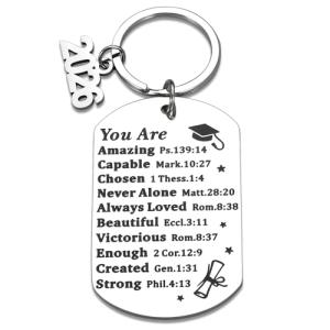 2025 Graduation Keychain Gift for Him or Her
