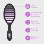 Speed Dry Detangling Hair Brush - Black
