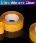 Double-Sided Transparent Tape - 1/2 inch x 66FT