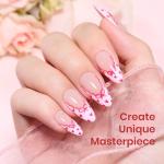 Beetles 6-Color Pink Gel Nail Polish Set