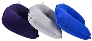 3-Pack Inflatable Travel Pillows for Support