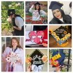 Navy Blue Graduation Cap with Tassel for Adults