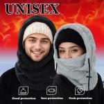 Windproof Grey Balaclava Mask for Cold Weather