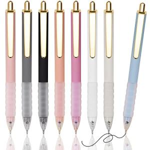 16 Pack Black Ballpoint Pens with Refills