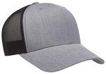 Retro Trucker Hat - Heather/Black, One Size