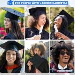 Graduation Cap Headband - Clear Hair Accessory