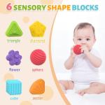 Montessori Sensory Toys for Toddlers - 6 Pack