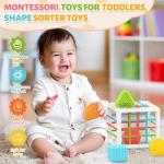Montessori Sensory Toys for Toddlers - 6 Pack