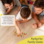 Wooden Triangle Peg Board Game - 3 Pack