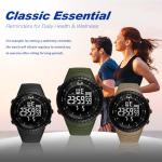 Men's Waterproof Military Sports Watch with LED Display