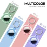 4 Pack Waterproof Airtag Holders with Keychain
