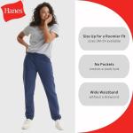 Hanes EcoSmart Women's Fleece Sweatpants - Slate Heather