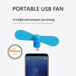 Colorful 4-Pack Portable iPhone Pocket Fans