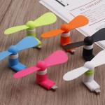 Colorful 4-Pack Portable iPhone Pocket Fans